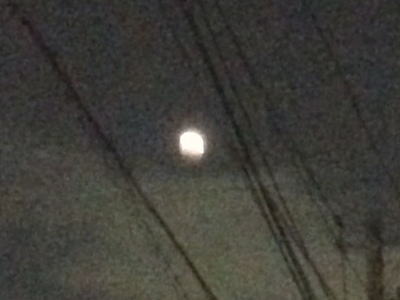 月食　lunar eclipse