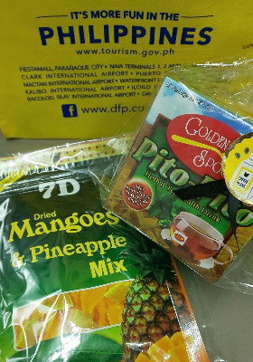 フィリピン旅行のお土産はマンゴーのお菓子